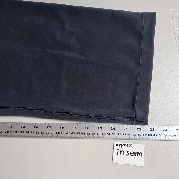 Lululemon Softstreme High Rise Straight Leg Crop Pants - Women's Size 10 - Black - Picture 9 of 9